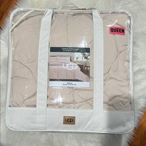 UGG Ashana Queen Comforter Set in Beige
